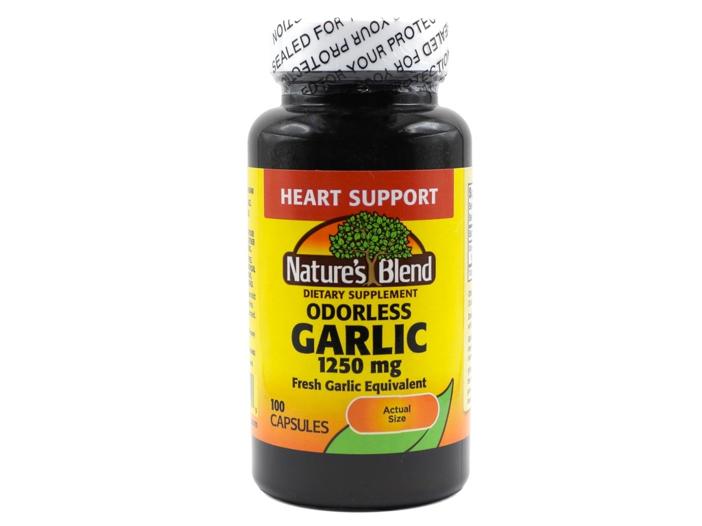 Mešanica česen 1 250 mg 100 kap