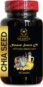 Chia Semena Extract - CHIA Semena - Energy Booster, antioksidant Vitamini Dodatki, Chia Semena Omega 3 in Fiber, Chia Semena superfood salvia hispanica - 1 steklenica 60 Softgels