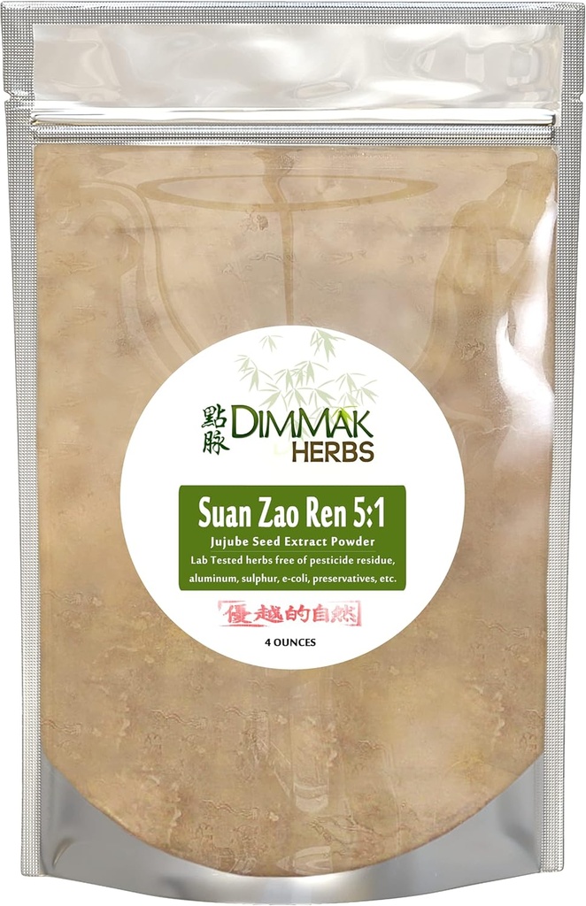 Dimmak Zelišča Organic Suan Zao Ren 5:1 Ekstrakt moči v prahu 