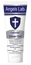 Angels Coloidal Silver Gel Nano Silver Gel Rane Care – Neoporečno mazilo za opekline, sončne opekline in razdraženo kožo – 8oz Formula