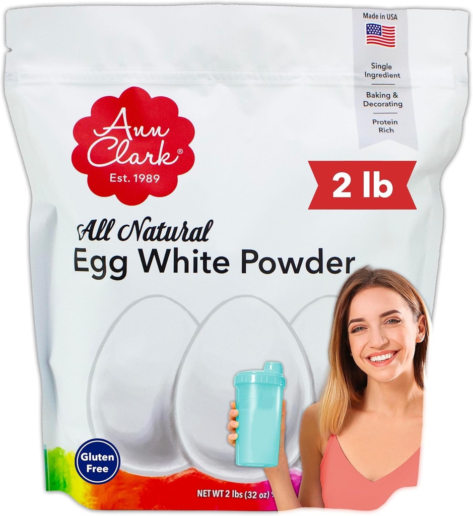 Ann Clark vse naravno 100% jajce beli proteini v prahu iz ZDA, 2 Lbs