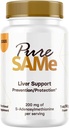 Pure SAM-e 200 mg Jetrna podpora za pse – dodatki za jetra z aromo piščancev – S-adenosilmetionin za pse v podporo zdravemu delovanju jeter – Scoop je vključeval 30 g (1oz)