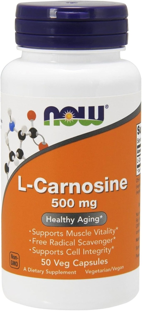 L-karnozin 500mg - vegetarijanska - zdaj živila - 50 - VegCap
