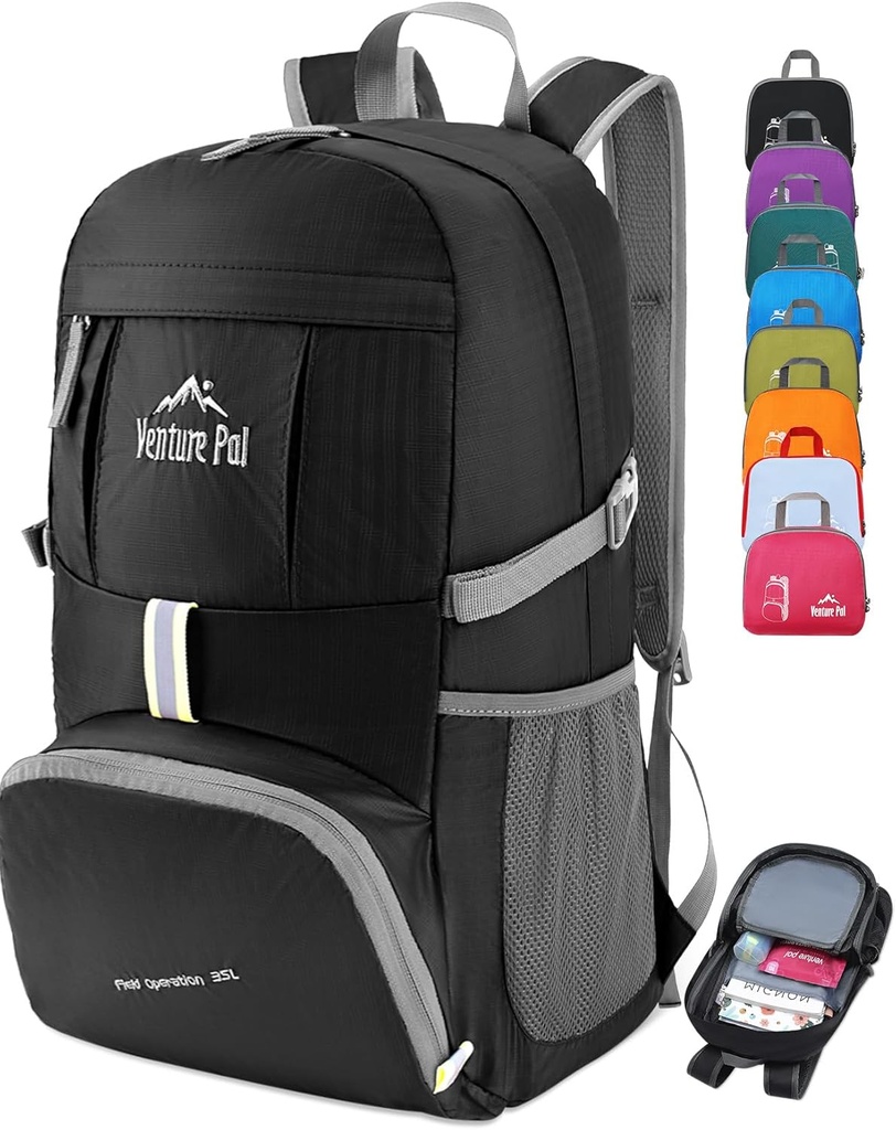 Venture Pal 35L Ultralahki lahki paketni potovalni kamp pohodništvo na prostem športi Backpack Daypack