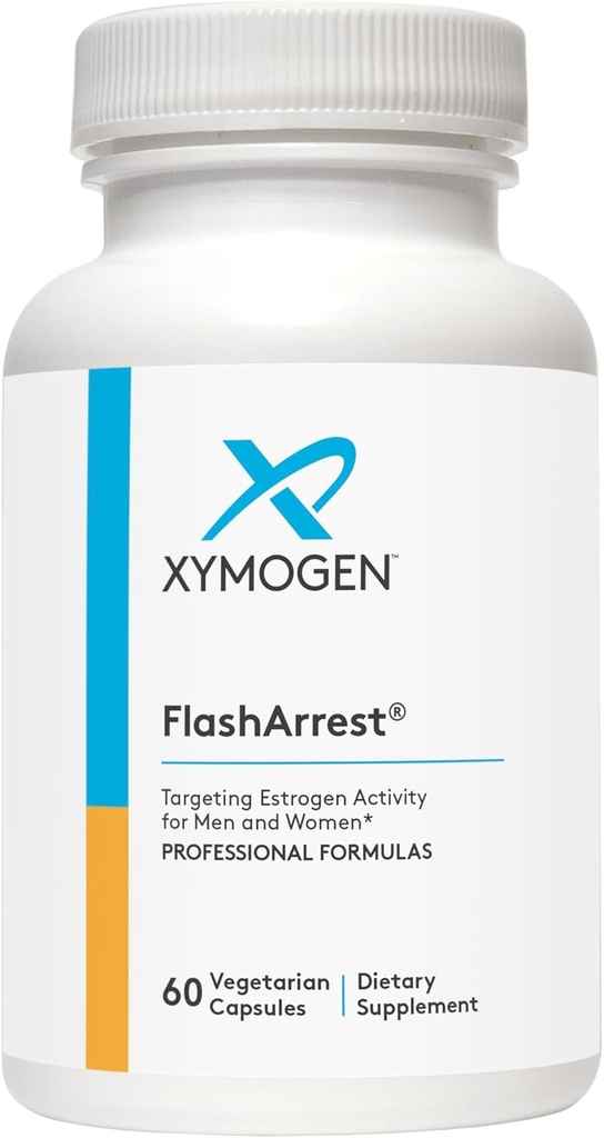 XYMOGEN FlashArrest - Tarče Estrogen dejavnost za oba moškega + ženske - Hops Extract + Norveška Spruce Extract - pomaga sprostiti normalne menopavzalne simptome, kot so vroči Flashes (60 kapsul)