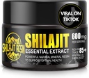 Boysea Shilajit Pure Himalaaan Organic Shilajit Resin - Gold stopnje 100% Shilajit dodatek - Naravni Shilajit Resin z 85+ Trace minerali & Fulvic kislina za fokus & energijo, Immuniteta, 50 Grams