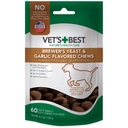 Vet's Best Brewer's Yeast & Česen Chews, Omega 3 za pse Zdrava zaščita kože in plašča za pse, pes oblikovan z veterinarsko priporočeno odmerjanje, Česen dopolnila, 60 ct