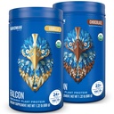 BIRDMAN Falcon Vegan Protein Powder Organic, Stevia & Sugar Free, rastlinsko, nizko ogljikovi hidrati, brez mleka, Keto, ne sirotka, probiotik, Pea Protein 