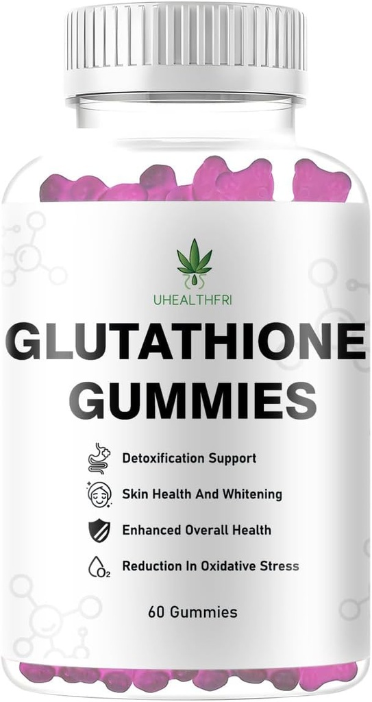 Glutatione Gumies - Beljenje kože Dopolnilo za ženske in moške Ne-GMO Gluten-free Glutatione Collagen Glow Gumies za lase kože nohti mišice in sklepi (1)