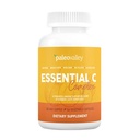 Paleovalley Essential C Complex - Vitamin C dodatek za imuno podporo - 1 Pack, 450mg - Organic Superfoods Unripe Acerola Cherry, Camu Camu, Amla Berry - Brez sintetične askorbinske kisline - ZDA Made