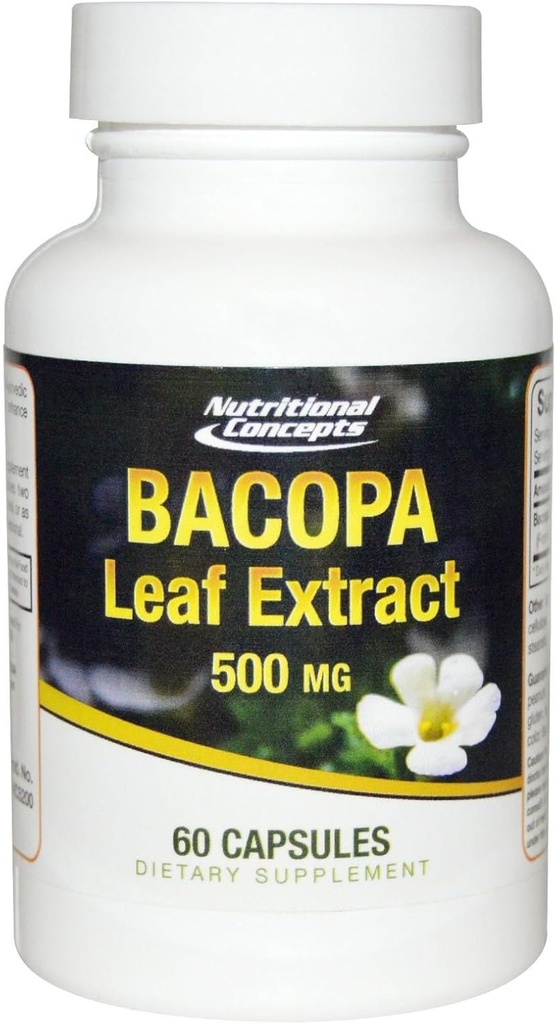 Izvleček listov Bacopa - 500 mg - 60 kapsul