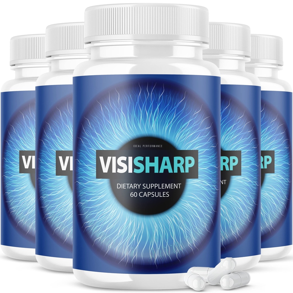 (5 pakiranj) Visisharp Advanced Eye Health Formula za tablete za oči Visi Sharp dodatek (300 kapsul)