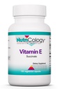 Nutriologija Dodatek vitamina E Sukcinat - za moške in ženske, 400 i.e. D-Alfa-Tokoferil, antioksidant, vegetarijanske kapsule - 100