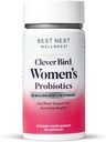 Best Nest Wellness ženski probiotiki - Gut & Brain Health Supplement - Formula z več probiotičnih sevi - Prebavna podpora dodatek za ženske - 30 kapsul