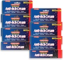 Natureplex Maxim Relief Medicated Anti-Itch Cream 1.5oz (6 Pack) – Hiter Relief za izpuščaje, Bites, Sunburn, cuts, Burns, Poison Ivy & More – Cooling Mentol & Pramoksine – Made in USA