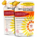 Lipo Naturals Liposomal Vitamin C 1000mg Liquid (2-Pack 60 Odmerki) - Naravna Formula Immuniteta + Energy Support - Vegan, Kitajska-free (15oz / 443ml ea.)