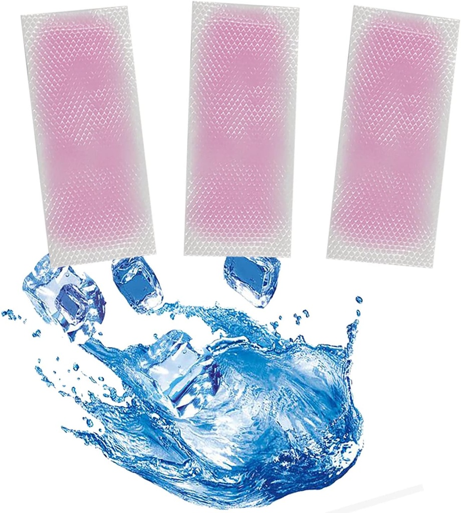 40 rjuhe Fever hlajenje gel obliži, hlajenje sprednje glave trakovi hlajenje Gel list za lajšanje glavobola, zobobol bolečine, dremavost, utrujenost, osvežitev, sončne kapi (Strawberry)