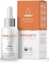DropRx Immuniteta dr. Nicole Saphier – Elderberry, Echinacea & Česen Dopolnila za podporo imunskega sistema, Organic, Non-GMO, Vegan, Gluten-free, Kosher, Made in USA (2 Fl Oz)