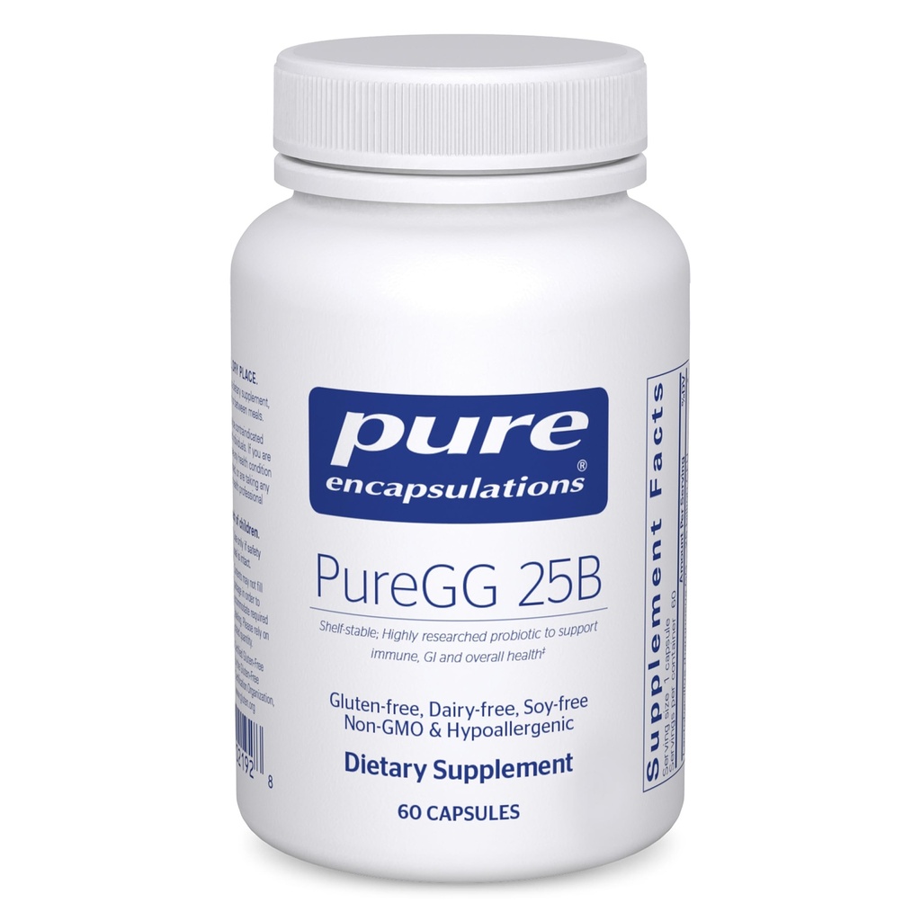 Pure Encapsulations PureGG 25B | Promotes GI and Immune Health Across All Ages | 60 Capsules