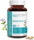 Biovitalia Natural Bacopa Dodatne kapsule Podpira funkcije možganov 1000mg - 60 kapsul