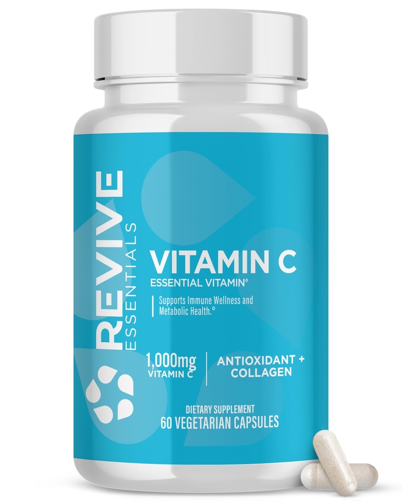 Prenovljene kapsule vitamina C MD, 1000 mg - visokopotezni VIT C prehranski dodatek askorbinske kisline za imuno podporo in antioksidant zdravje - brez polnila in ne- GMO (200 vegetarijanskih kapsul, 30 servingov)