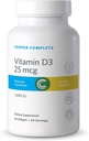 Cooper Complete - Vitamin D3 25 μg (1000 i.e.) - Enostaven za shranjevanje - 60 Softgels Pack po 1