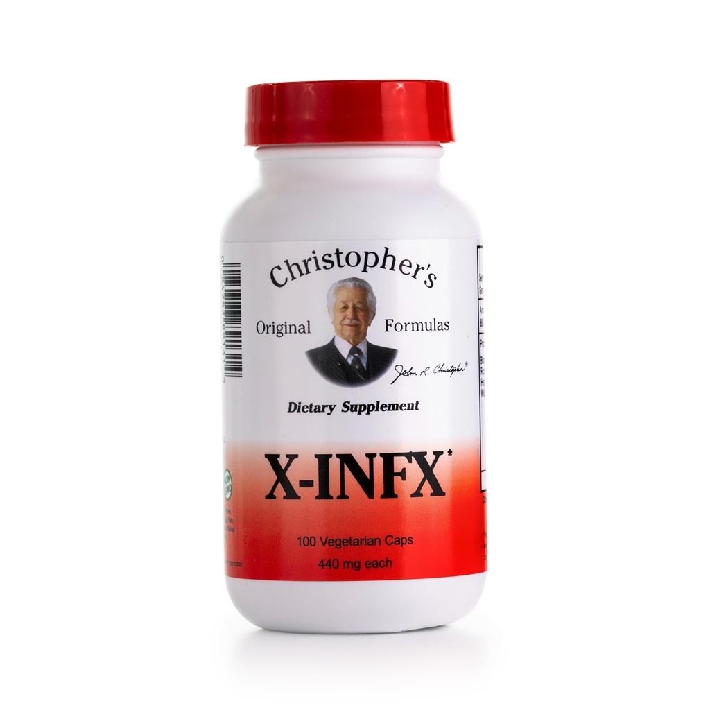 Christopher's Original Formula X-INFX Formula, Naravna imunska podpora, 100 kap