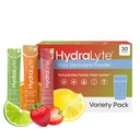 Hydralyte nizko sladkor hitro rehidracija - rahlo peneče elektrolitski prašk paketi, 8 oz Serve 