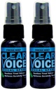 Jasno glas ustno grlo Spray spev laise Clarity Pomirjujoče Dampener Vlažilno Eze Reducer zdravljenje, Made in USA, Sveže metin okus (2 paket)