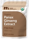 Mikro sestavine Največja jakost organski korejski ginseng koren 200:1 prašek, 4 Ounce, rdeča Panax ginseng prašek, Active ginsenoside, Vegan prijazno