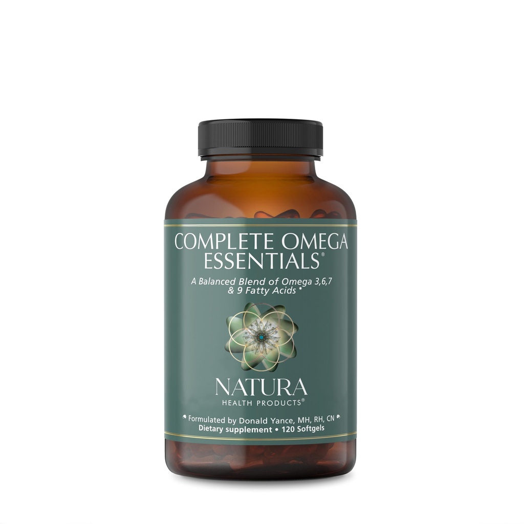 Izdelki za zdravje Natura Popolna Omega Essentials dodatek - Uravnotežena mešanica Omega 3, 6, 7, & 9 Maščobne kisline - Featuring Fish Oil koncentrat, Borage Seed Oil, Sea Buckthorn Berry (120 mehkejši)