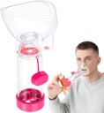 NESSI OTC vesoljec odrasli z masko vesoljec in ustnik vesoljec (Pink)
