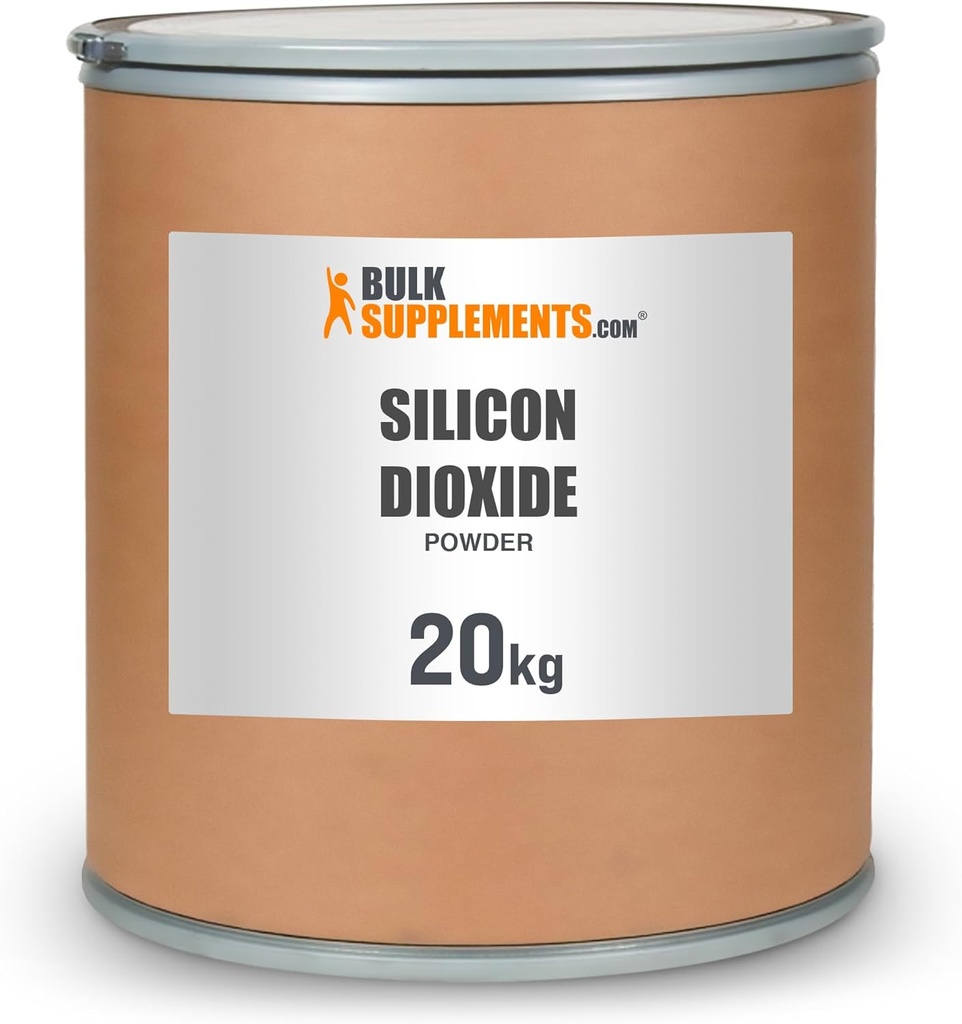 BulkSupplements.com silicijev dioksid v prahu (20 kg) (paka z 1)