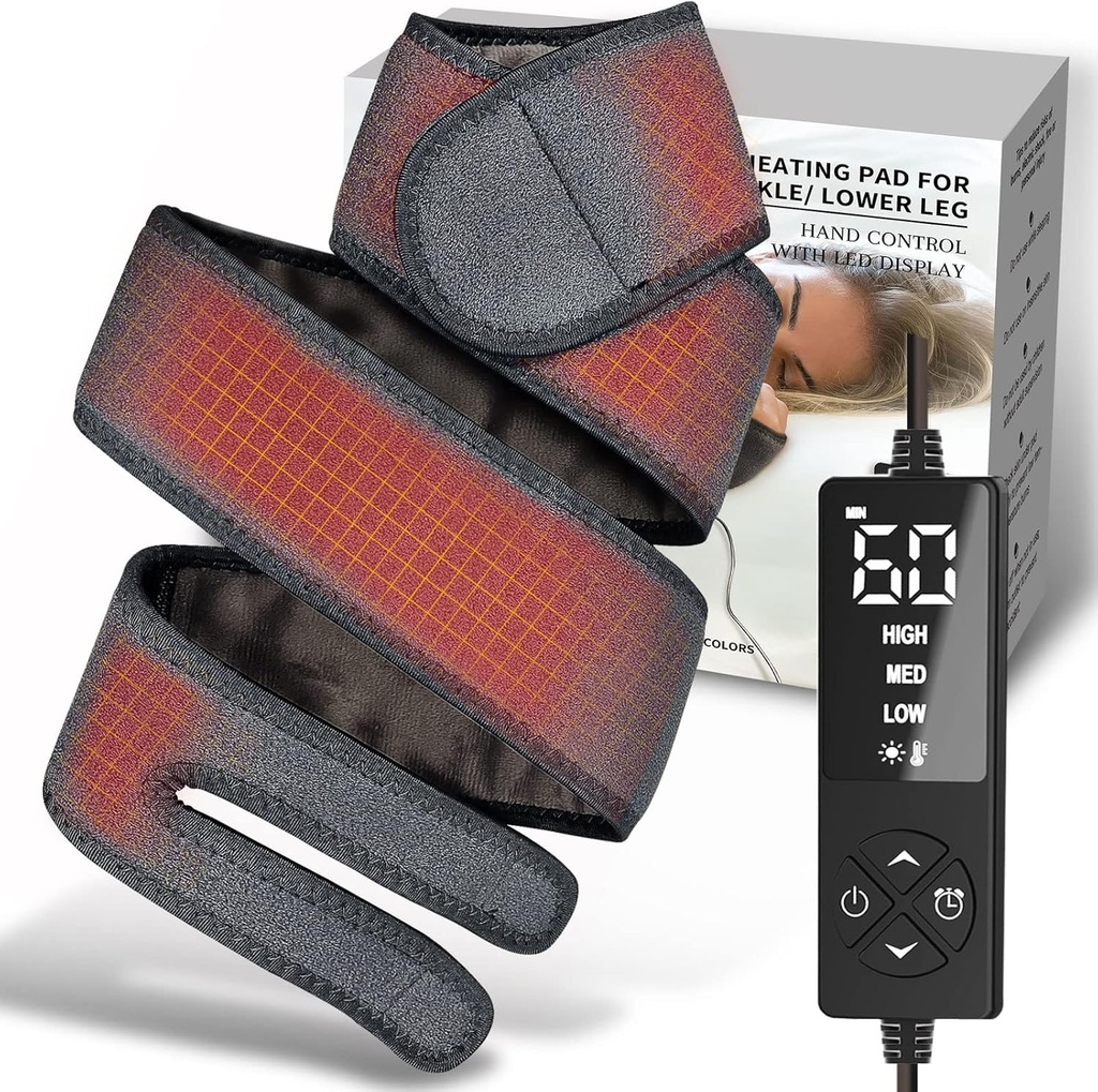 Dolga majhna grelna pad za roke roka komolec bolečina olajšava, ogrevan ovitek za golfisti teniški komolec, Cubital Carpal Tunel, koleno skupni artritis noga angleški plantar fasciitis, Ahil tendonitis