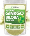 XPRS Nutra Organic Ginkgo Biloba Powder - Gingko Biloba Dodatki za kognicijo - Vegan prijazno Ginkoba Biloba Organic - Immuniteta povečanje Ginkgo Biloba Powder (4 oz)