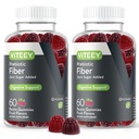 VITEEY Prebiotične vlaknine Gumies za odrasle, 4g - Gut Health & Prebavne Topni Fiber dodatek Gumies - Nič sladkor doda, Vegan, Gluten-free - 120 Count