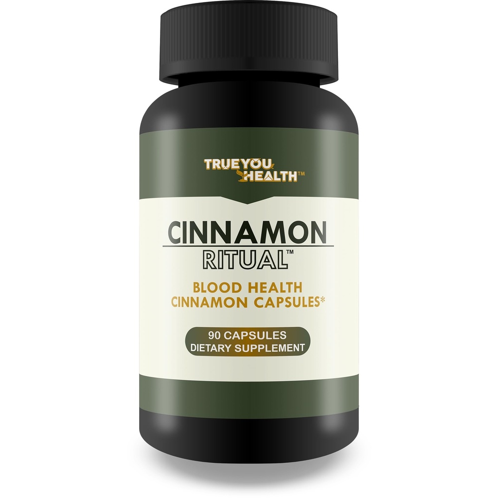 Cimet ritual - Naš najboljši cimet dopolnilo za podporo krvi - spodbuja zdravo pretok krvi - Izboljšana Formula W/Turmeric & Vitamini - Glukoza Ponastavi Ritual Sladkor Zdravje krvi