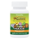 Nature Plus Živalska parada KidGreenz - 90 žvečljivih tablet z obliko živali, pakiranje po 3 - vključuje super živilsko mešanico - vegetarijansko, brez glutena - 270 skupnih obrokov