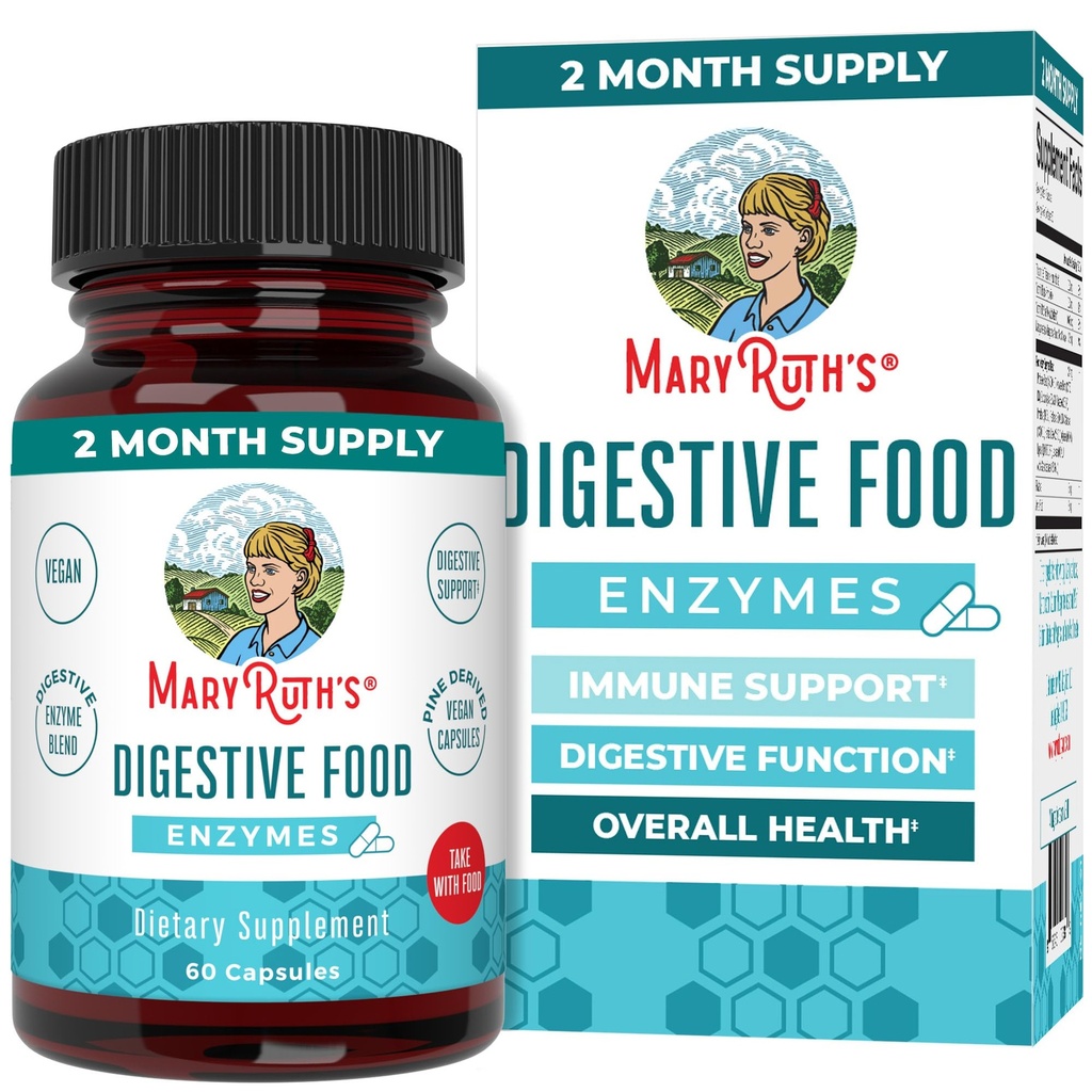 MaryRuth Organics Prebavne encimi 