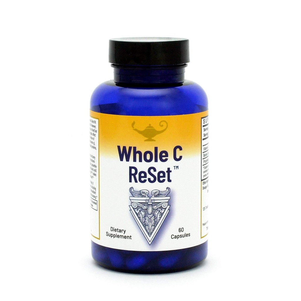 RnA Reset Cel C Reset – vita-C sadna mešanica z bioflavonoidi in polifenoli, organski kompleks vitamina C, imunska podpora (60 kapsul)