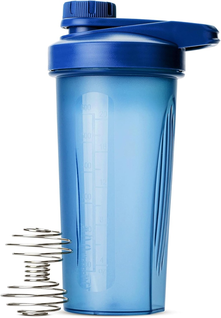 G. Pen-Shaker steklenice za beljakovinske mešanice z Twist cap, 28 oz, Blue Protein Shaker steklenica z žico Whisk žogo