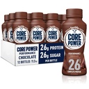 Jedro Power Fairlife 26g Beljakovinsko mleko Shake, Pripravljen za pitje za regeneracijo vadbe, čokolada, 11,5 Fl Oz (Pack of 12)