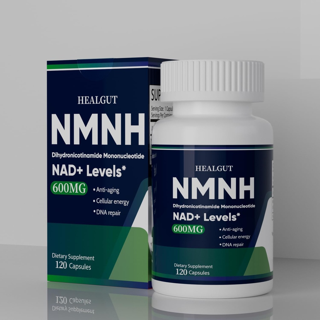 NMNH dodatek za preprečevanje staranja preboj - Boost NAD+ Ravni so učinkovitejše od liposomskih 120 kapsul NMNH