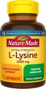 Narava narejena ekstra moč L-Lysine 1000 mg tablete, 60 število za sintezo beljakovin
