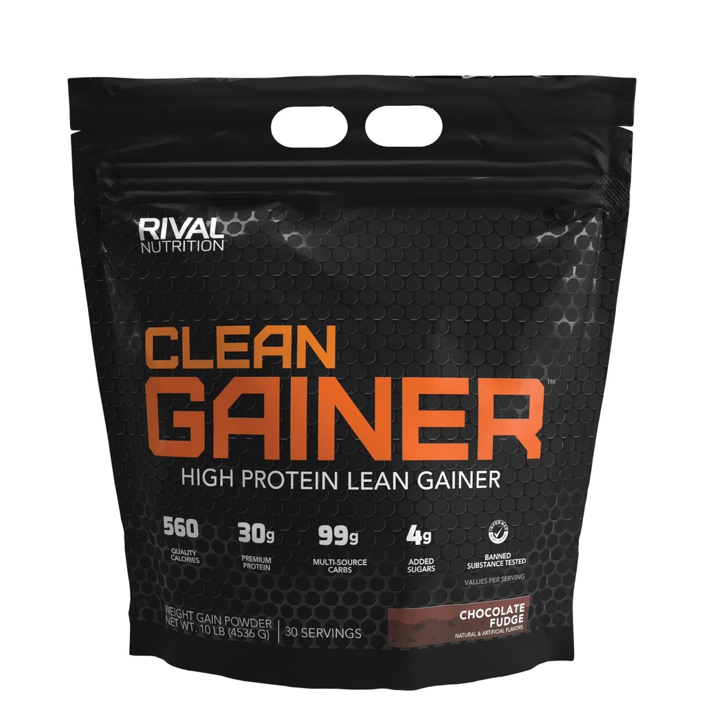 RIVAL HRANILNO Čisti Gainer- Čokoladni bonboni, 10 kg.