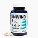 Unwind - 1885 Mgs Magnezij na strežbo, Advanced Relaxation dodatek, Max Strength Elemental Magnezij, Lemon Balm, Primavie Shilajit, Ginger - 120 Kapsule - Izdelano v ZDA