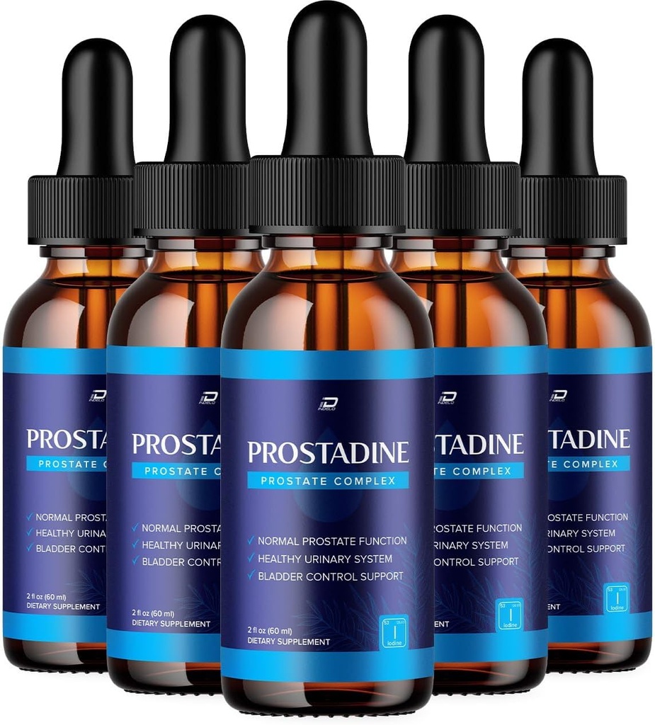 Prostadine kapljice za zdravje - Bladder uriniranje vprašanja - Prostadine dodatek, maksimalna moč prostatine kapljice, 2024 Nova izboljšana formulacija, Prostadine (5 Pack- 5 mesecev dobave)
