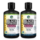 Neverjetni zelišča Premium črno seme olje - hladno stisnjena Nigella Sativa Aids v prebavni zdravje, Imunska podpora, Možganske funkcije, skupno mobilnost, Gluten brez, ne GSO - 32 Fl Oz (Pack z 2)