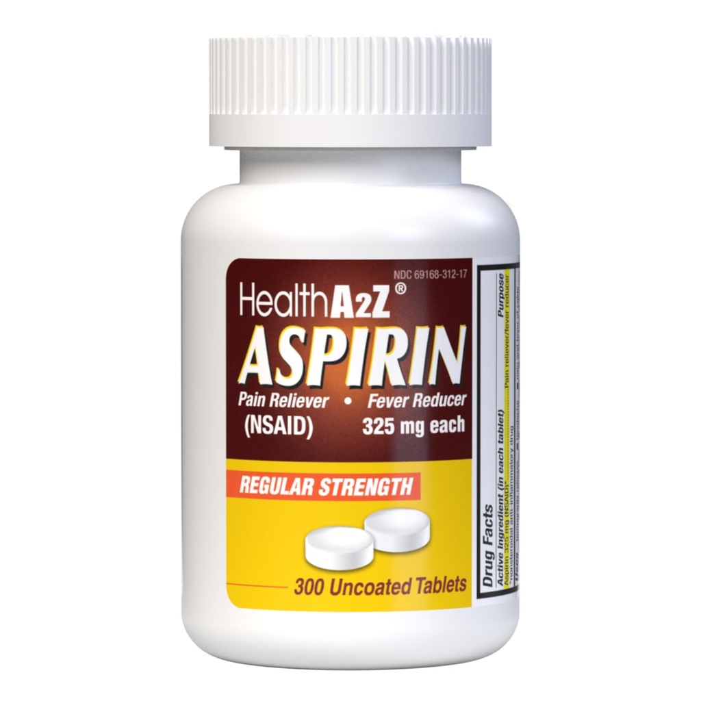 HealthA2Z® Aspirin 325mg 