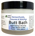 Urban ReLeaf Butt Bath! Hemoroidi, Fissires & Stitches. Pomaga srbenje & gorenje. Čisto, Soothe & Calm. Kopališče Easy Sitz! Hitro olajšanje! Nežna morska sol. Nežna, učinkovita, 100% naravna